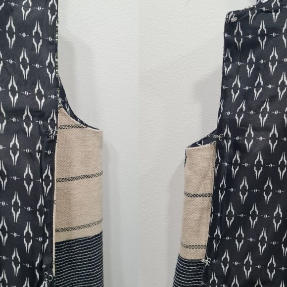 Sanctuary Los Angeles Hemp Cotton Sleeveless Duster Topper Womens M - Picture 8 of 16